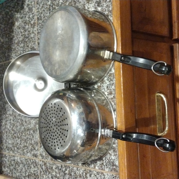 Farberware vintage steamer set with lid - Picture 5 of 11